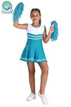 CHEERLEADER TURCHESE BAMBINA